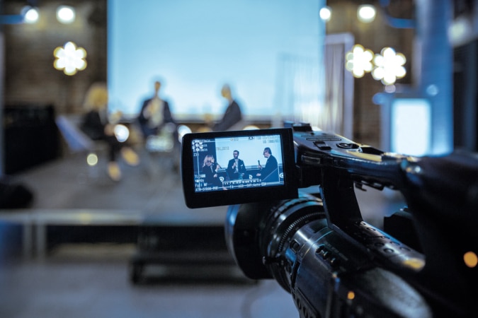 Image of TV studio